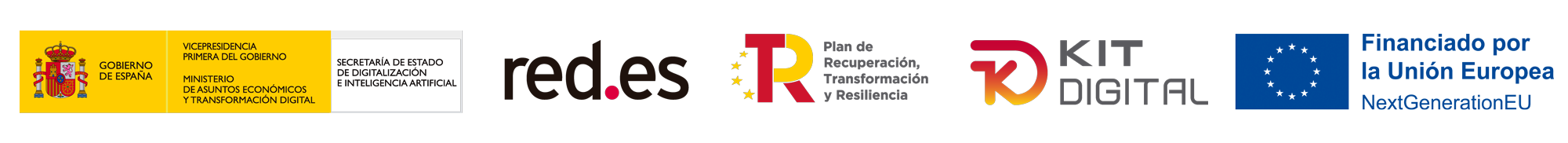 Financiado por la Unión Europea – NextGenerationEU. Plan de Recuperación, Transformación y Resiliencia. Kit Digital, red.es y Gobierno de España
